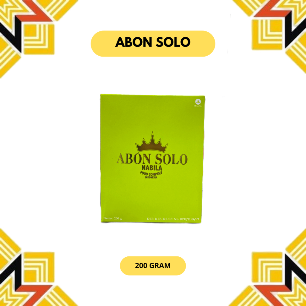 

ABON SOLO 200GR - ABON SAPI ASLI, GURIH DAN LEZAT