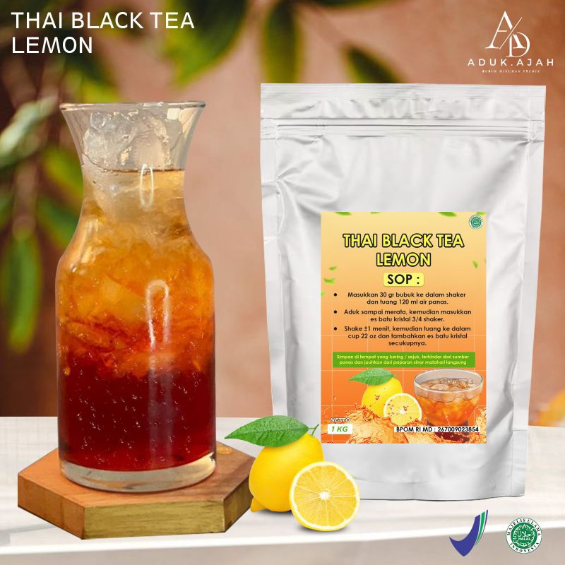 

THAI BLACK TEA LEMON 1 KG / BUBUK MINUMAN PREMIUM PREMIX INSTAN