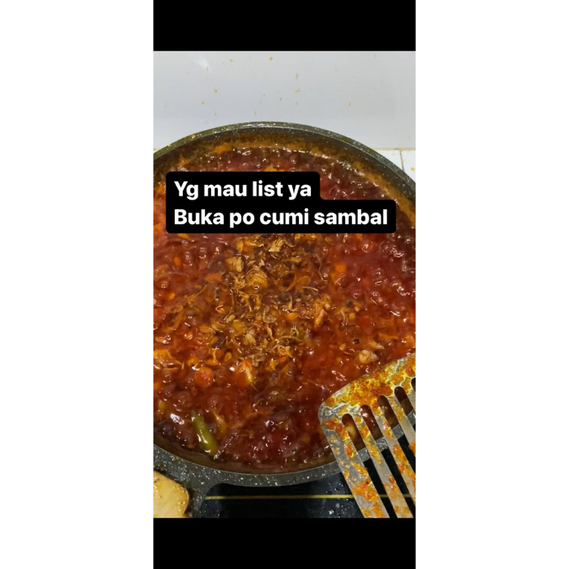 

sambal cumi mamanin