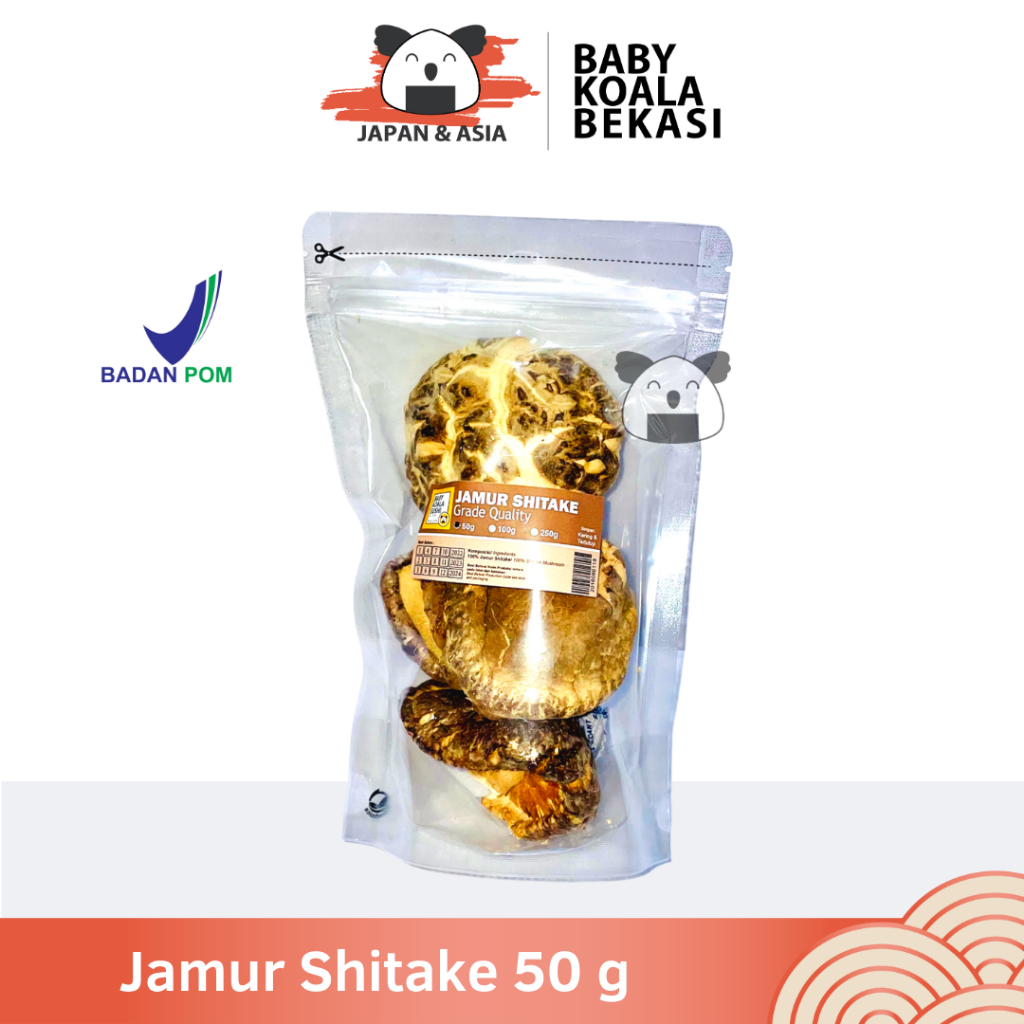 

JAMUR SHITAKE KERING Hioko Mushroom 50 g │ XiangGu Import - Bekasi