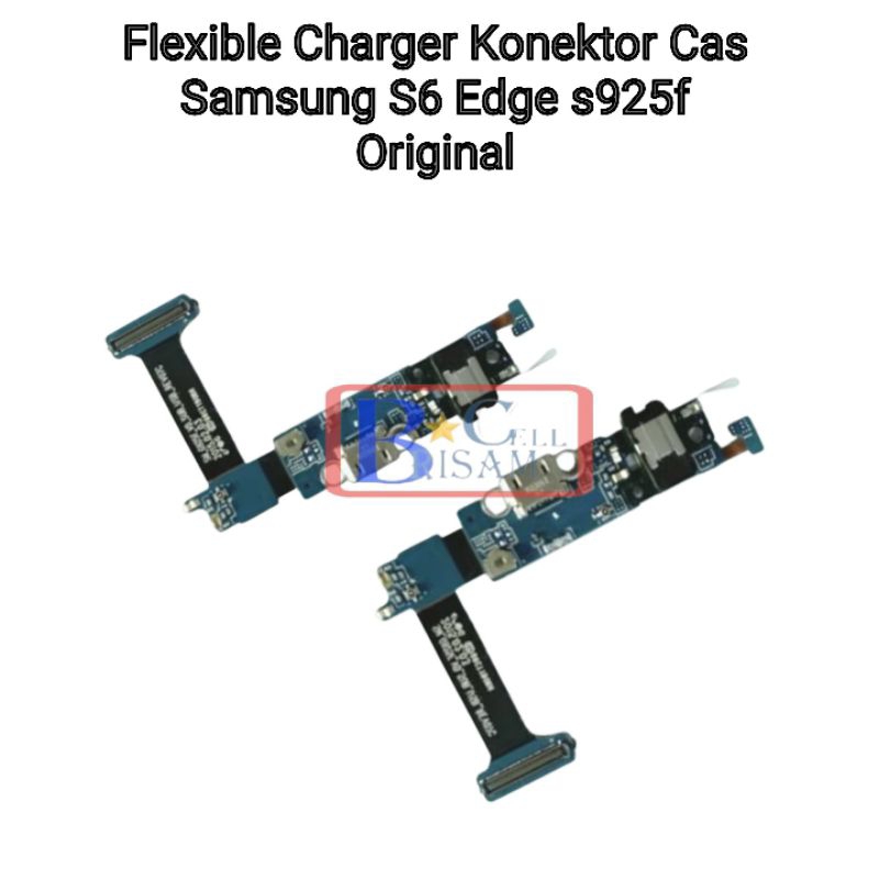 Flexible Charger Konektor Cas Samsung S6 Edge s925f Original