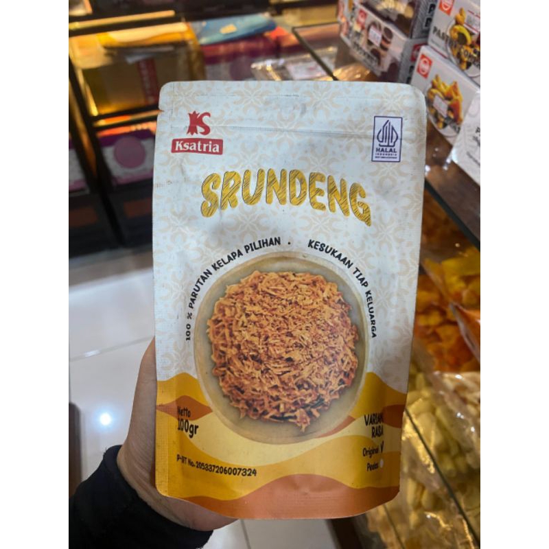 

Serundeng Ksatria 100% Parutan Kelapa Pilihan