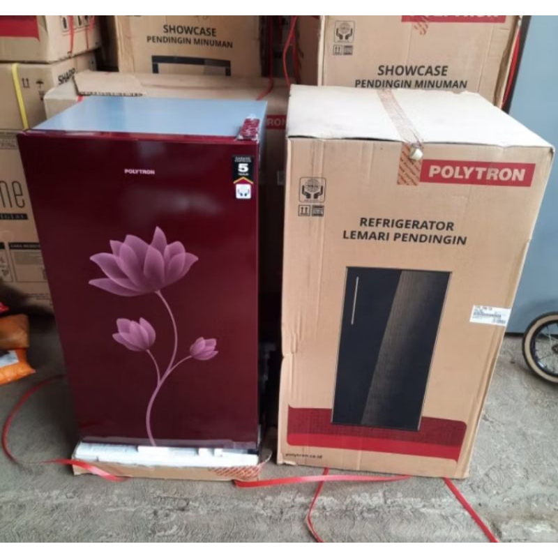 Kulkas 1 Pintu Polytron/Kulkas 1 Pintu/Kulkas Polytron 1 Pintu PRB 159/Kulkas Polytron Portable