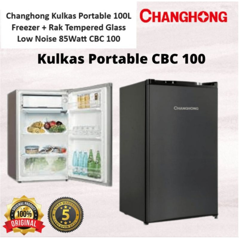 Kulkas Changhong 1 Pintu/Kulkas Changhong CBC100/Kulkas 1 pintu Changhong Portable