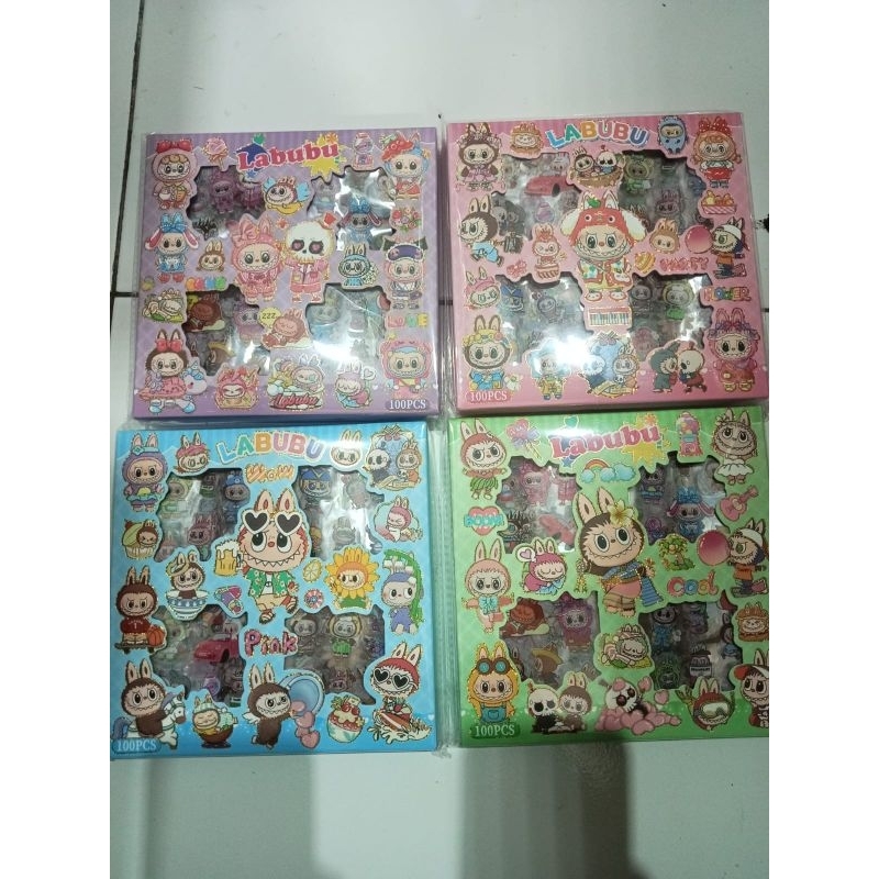

STIKER LABUBU ISI 100 PC