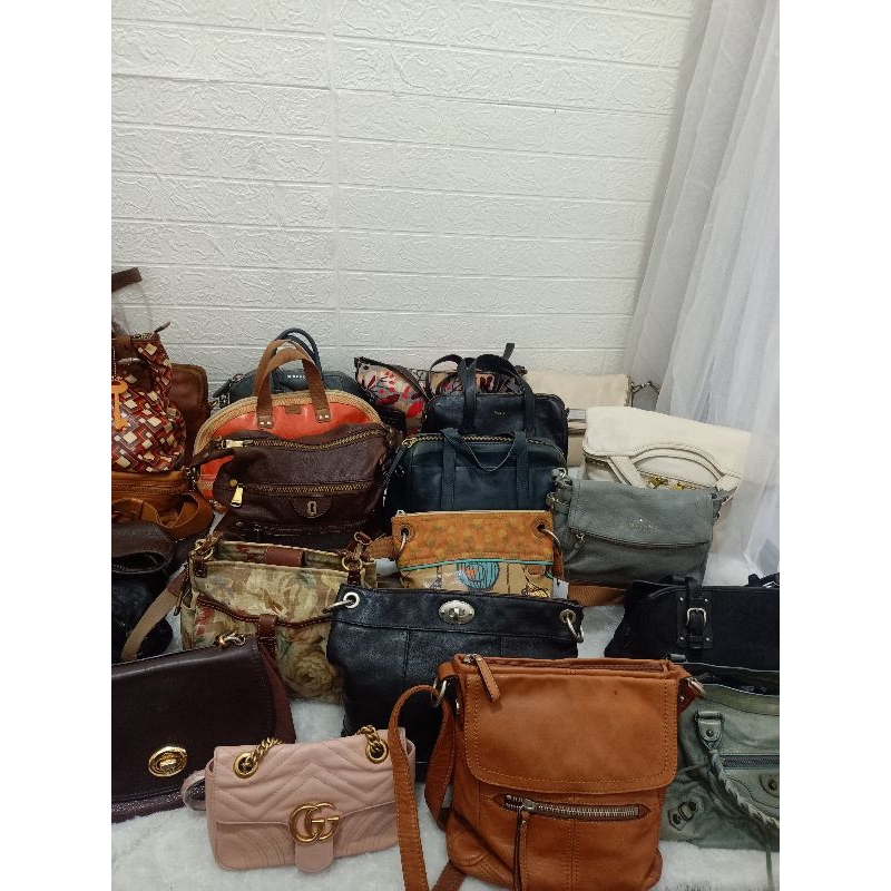 Tas croco & dompet behel ocil