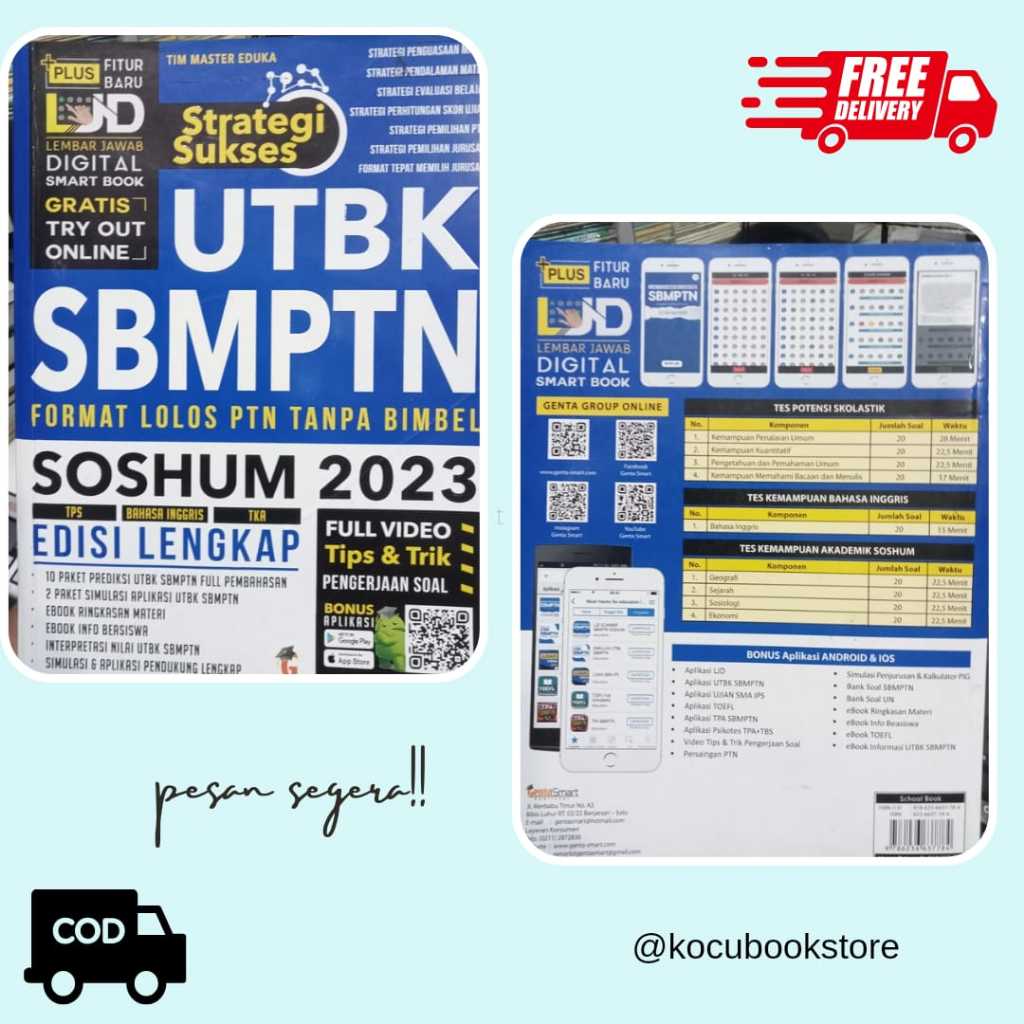 UTBK SBMPTN STRATEGI SUKSES FORMAT LOLOS PTN TANPA BIMBEL SOSHUM 2023