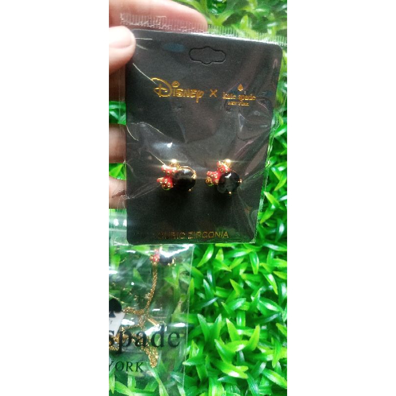 Disney Kate Spade Earrings Black