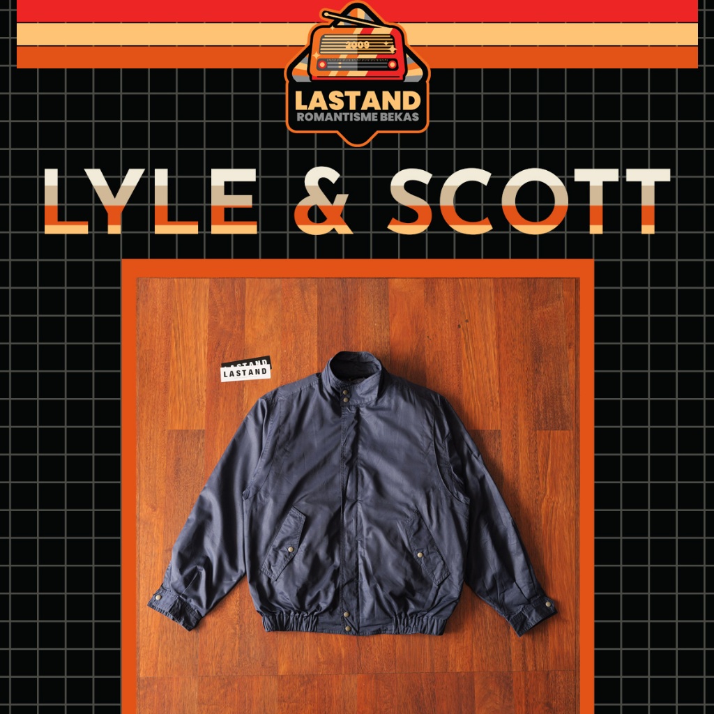 Jaket Vintage Casual Lyle & Scott
