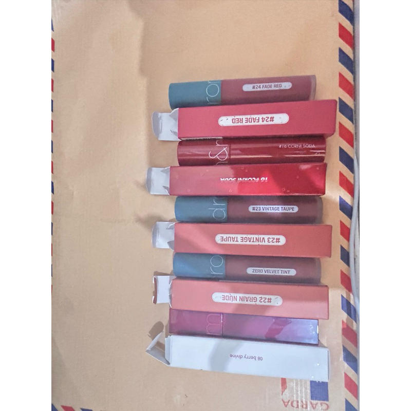 Preloved Romand Dewyful Zero Velvet Tint Juicy Lasting Tint