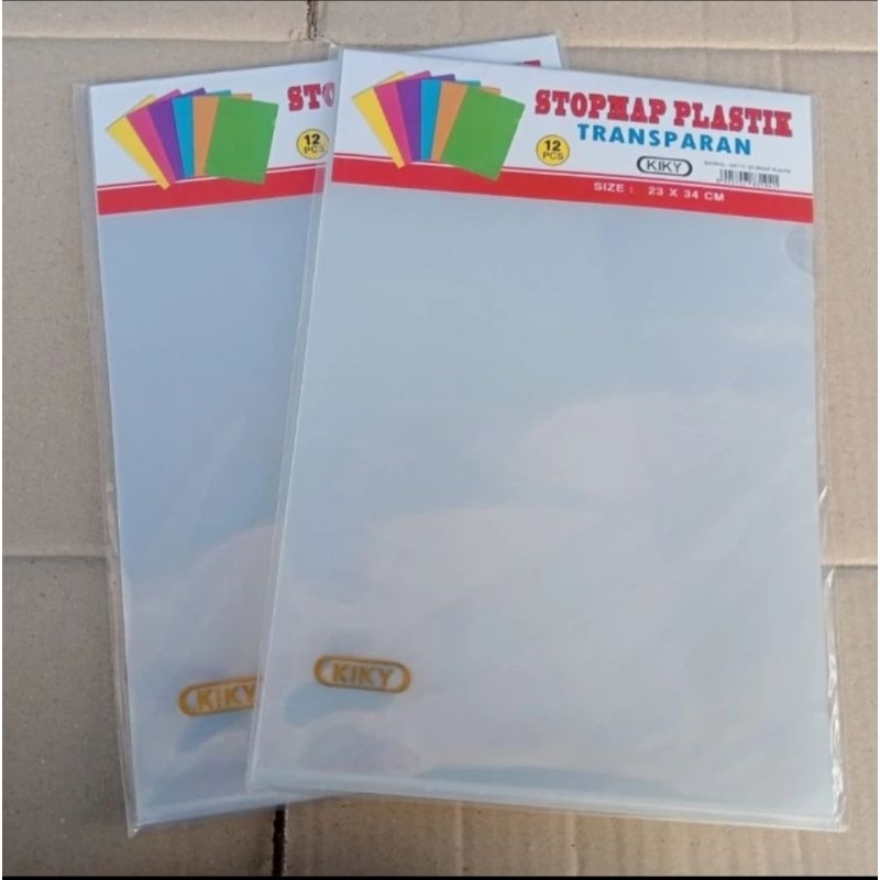 

Map L Plastik Kiky Folio F4 Trsanaparan (12 Pcs)