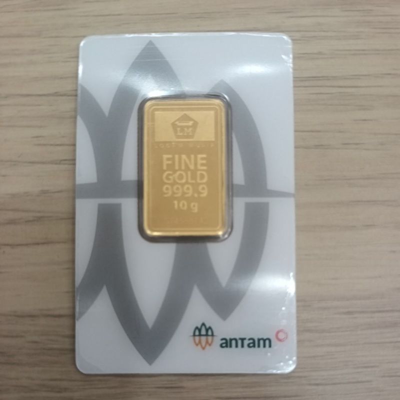Logam mulia antam 10 gram certieye