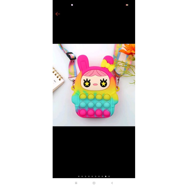 Tas Selempang Anak Pop It I Tas Fashion Anak