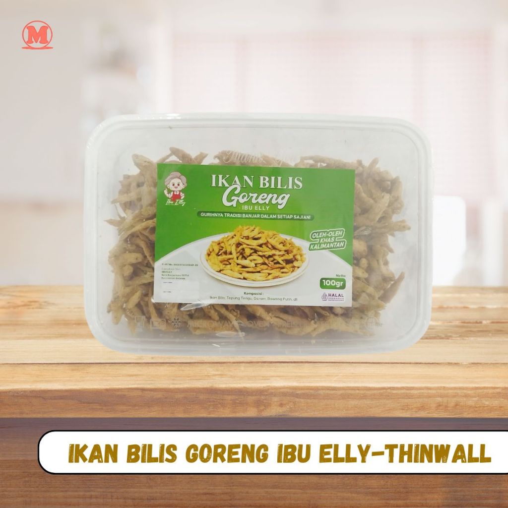

Ikan Bilis Goreng Merek Ibu Elly-kemasan thinwall