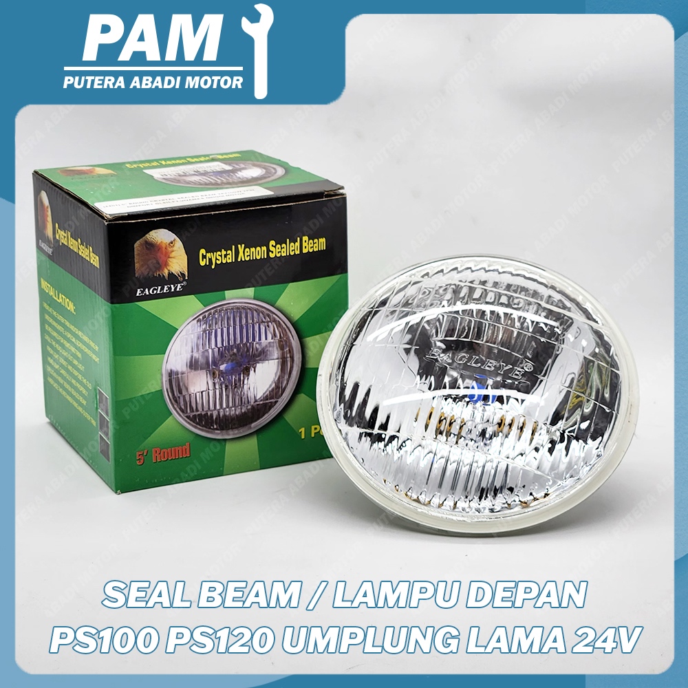 Lampu seal beam/lampu depan ps100 ps120 umplung taun lama 24v 100w Sealed beam PS lama Colt Diesel l