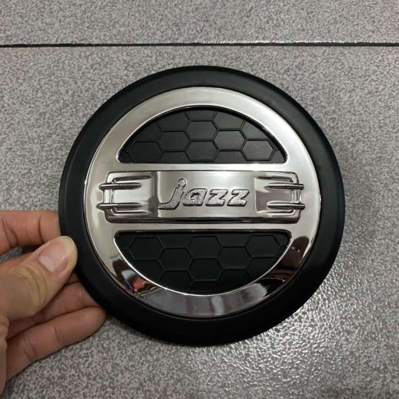 HONDA JAZZ GE8 2008-2013 TANK COVER MODEL LUXURY BLACK AKSESORIS JAZZ GE8 COVER TUTUP TANGKI