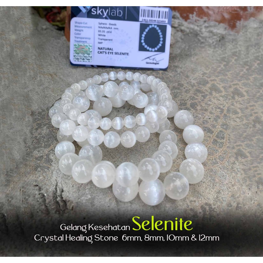 Gelang Selenite Stone (GBP149)