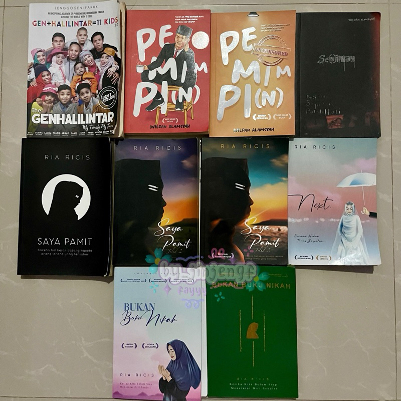 PRELOVED BUKU GEN HALILINTAR