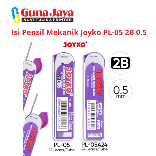 

Isi Pensil Mekanik Joyko PL-05 2B 0.5