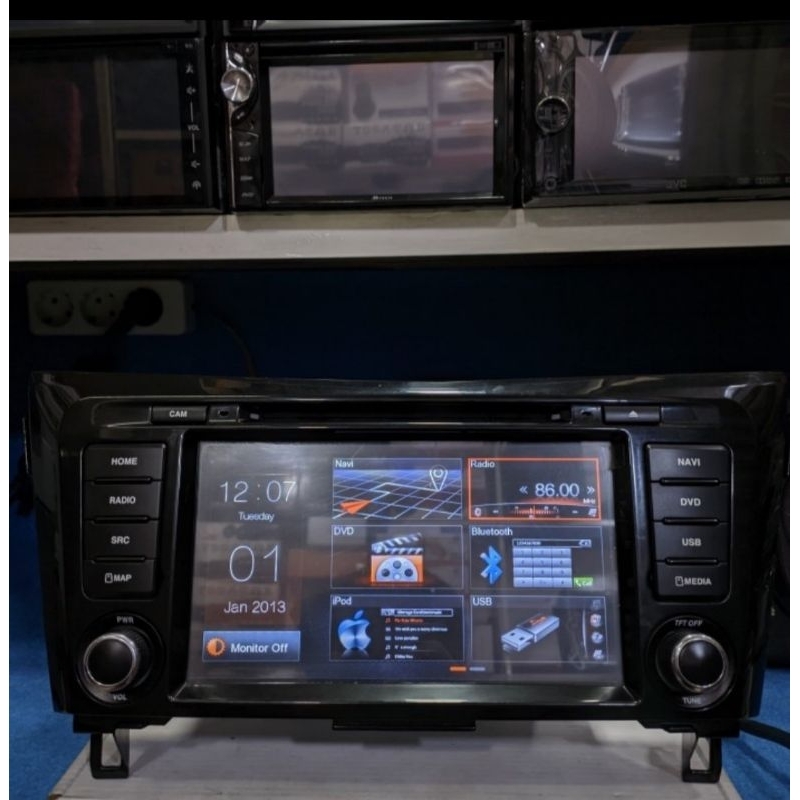 head unit oem Nissa Xtrail 2015
