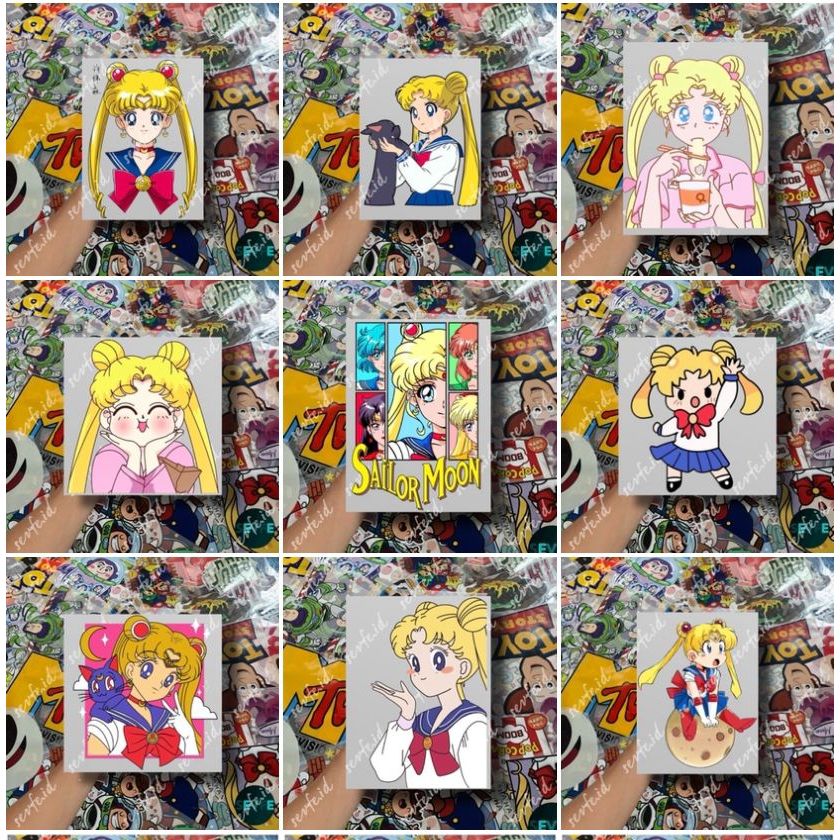 

Stiker Sablon Setrika Sablon SAILORMOON