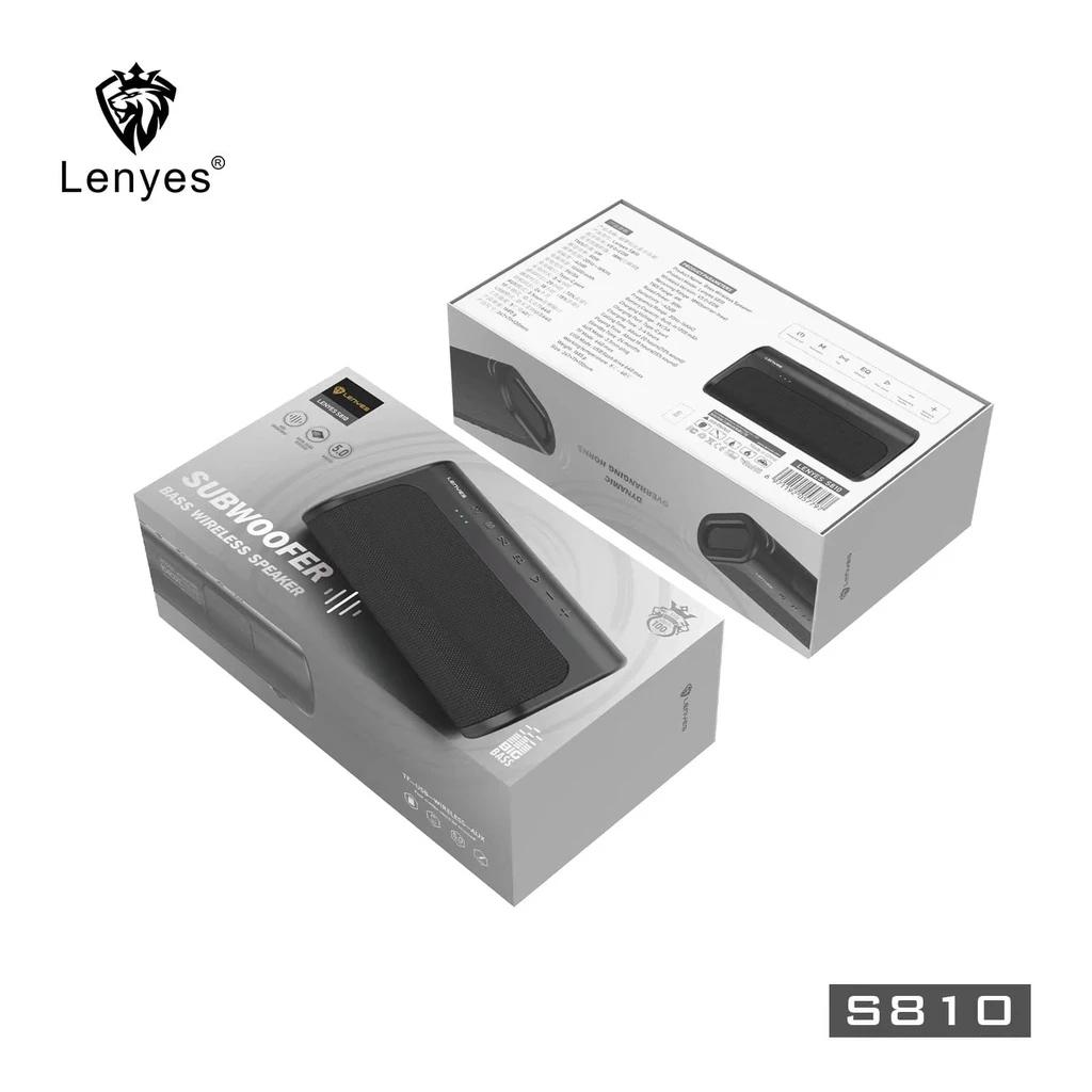 Speaker LENYES S810 Wireless Bluetooth