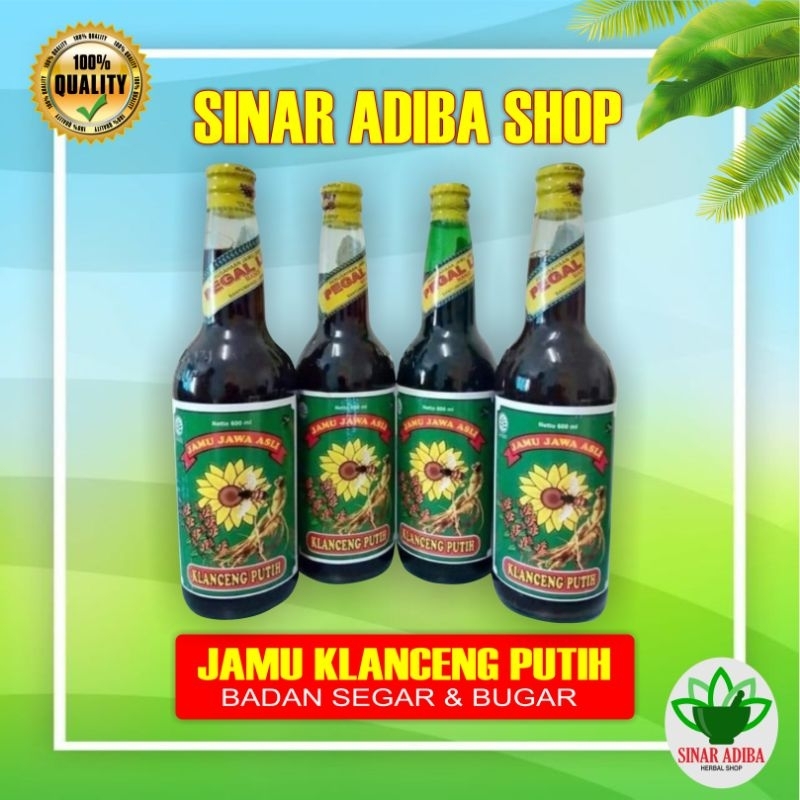 

klanceng putih jamu pegel linu