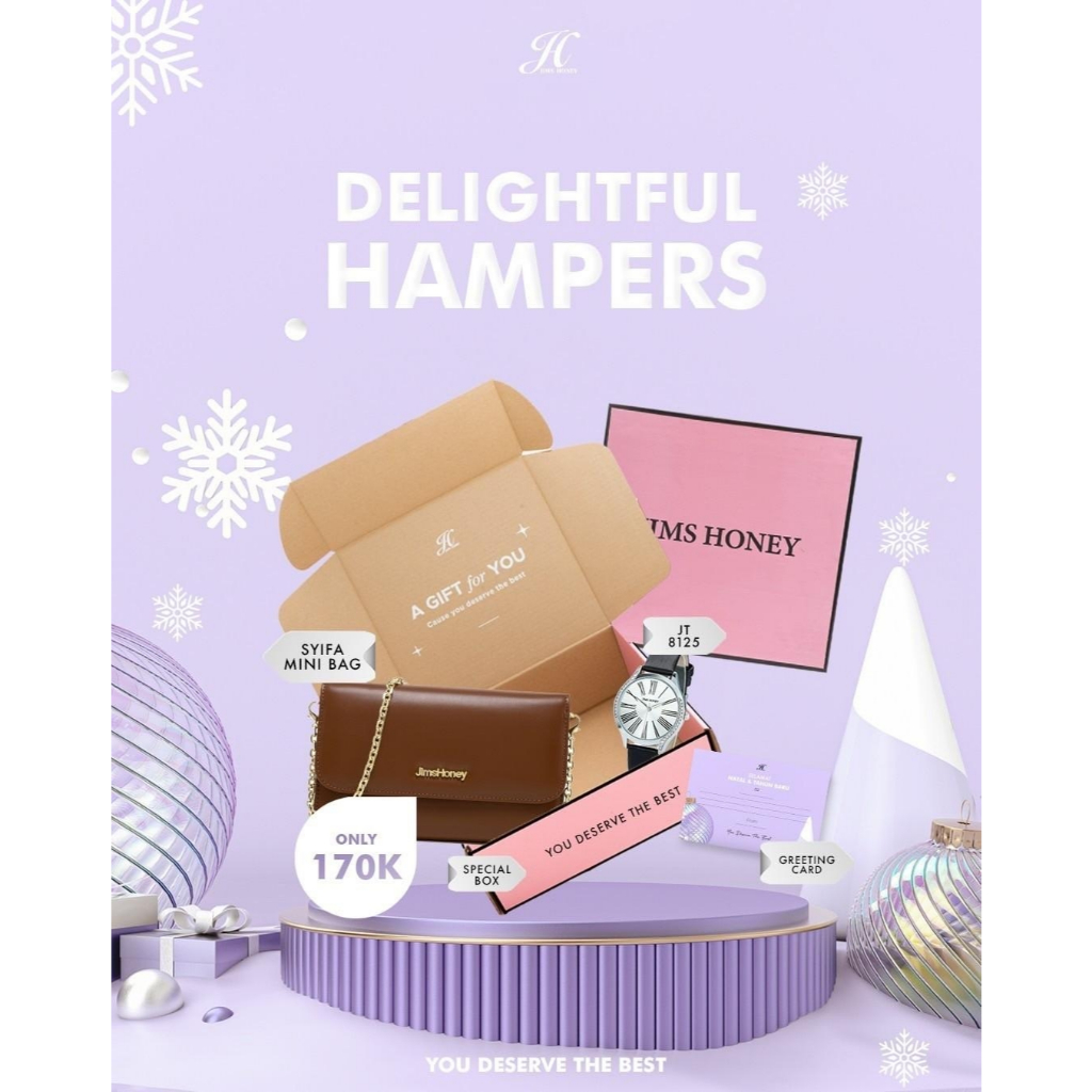 JIMS HONEY HAMPERS NATAL TAHUN BARU FREE BOX