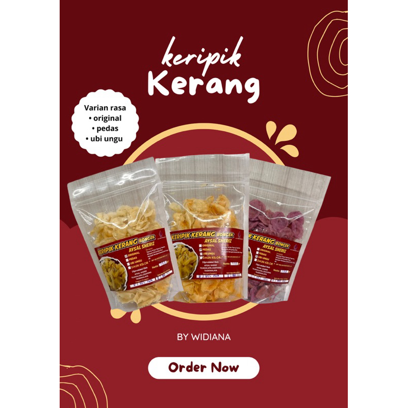

Keripik Kerang Aysal Sheriz -BY WIDIANA