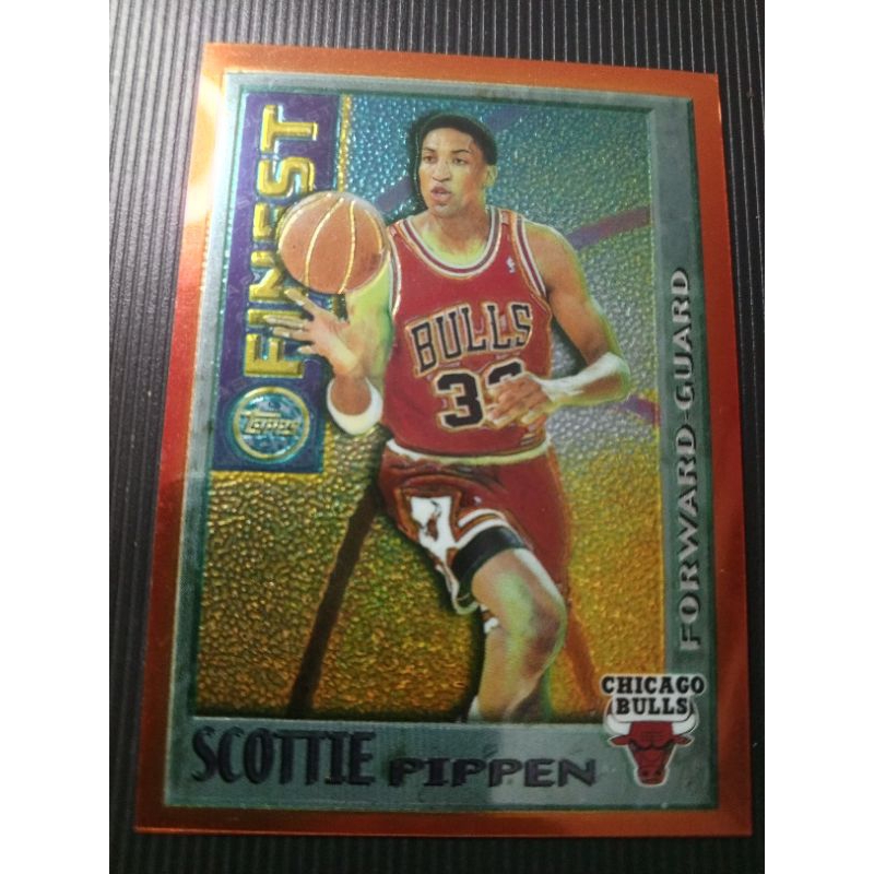 Kartu Basket Topps Finest Scottie pippen kartu basket Scottie pippen