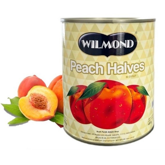 

Wilmond Peach Halves 825gr