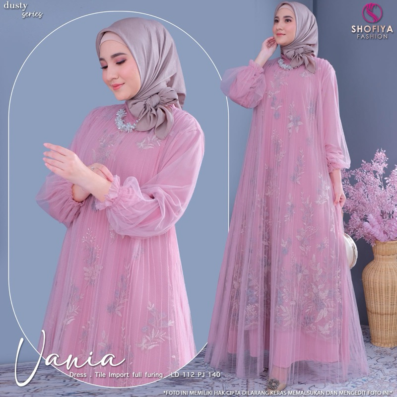 GAMIS DRESS VANIA ORIGINAL BY SHOFIYA