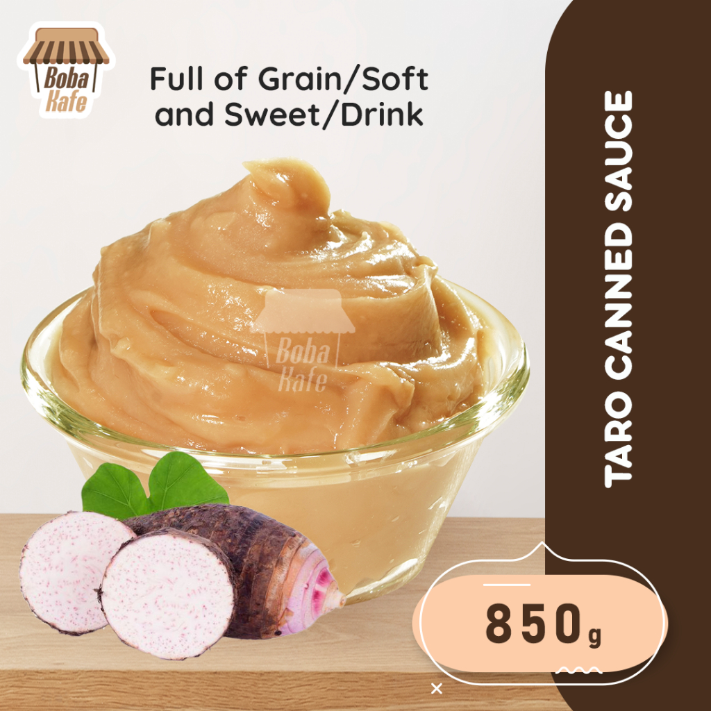 

TARO CANNED SAUCE DOKING - SAUS TALAS (TARO) KALENG @850GR