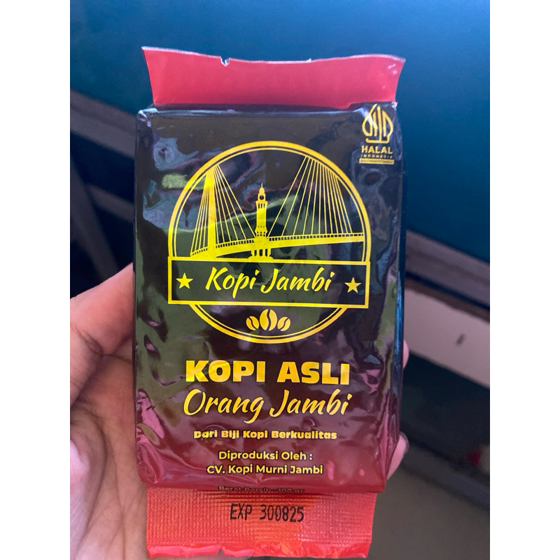 

Kopi Asli Orang Jambi Diproduksi Olah Graf CV. Murni Berat 100 gram