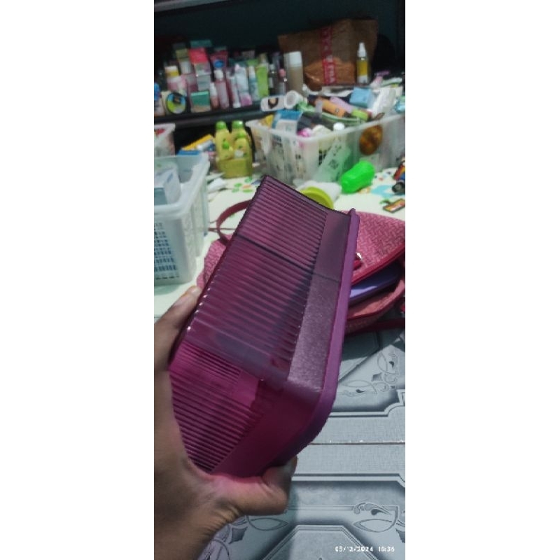 Tupperware Kristal Snack It Warna Ungu