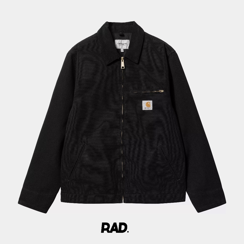 Carhartt WIP Detroit Jacket Black Rigid Summer Season Original