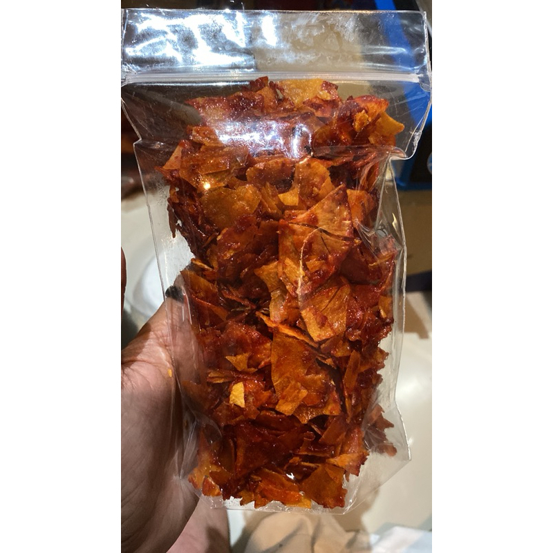 

KERIPIK SINGKONG PEDAS MANIS BALADO 250 GRAM