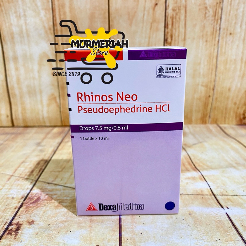 RHINOS NEO Drops 10 ml - Drop Obat Pilek & Hidung tersumbat