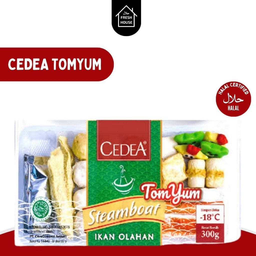 

CEDEA STEAMBOAT KUAH TOMYUM 300GR