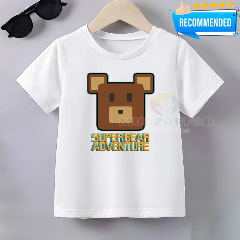 BAJU KAOS ANAK SUPER BEAR ADVENTURE KAOS ANAK SUPER BEAR ADVENTURE