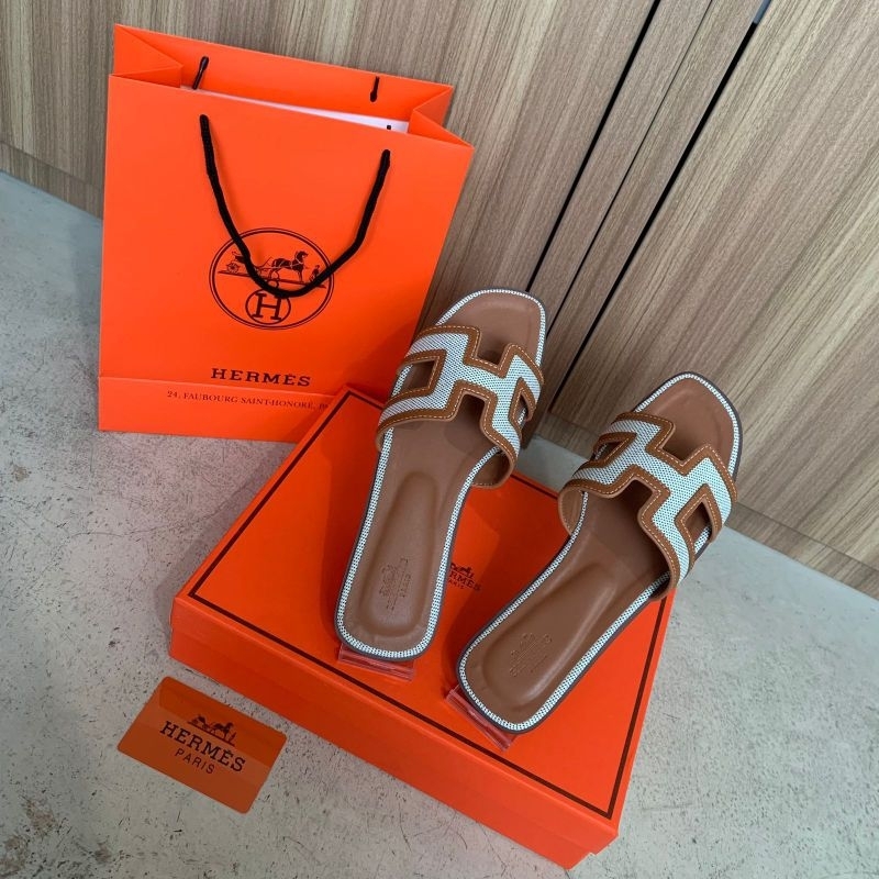 ShieShop - SANDAL HERMES ( Sendal Flat / Casual Elegant Kualitas Premium)