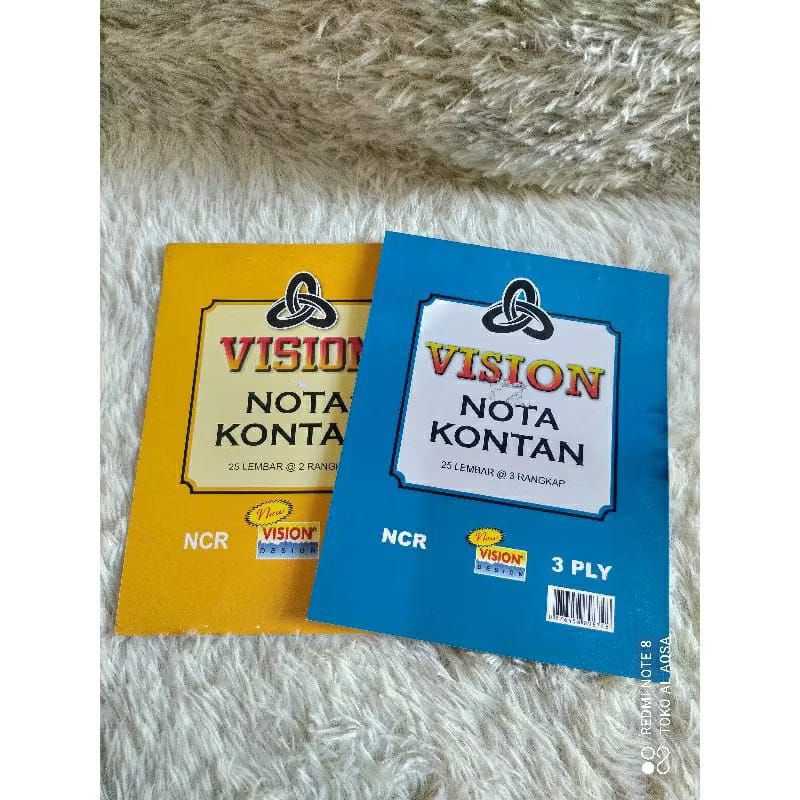 

Nota Kontan Vision 2play, 3play, kecil & besar