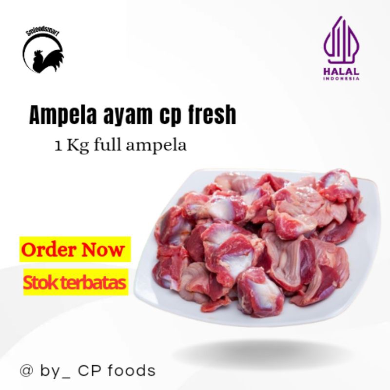 

ampela ayam CP 1kg /ampela ayam frozen Halal