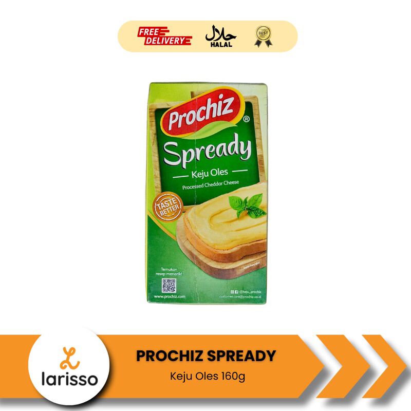 

Prochiz Spready 160gr - Keju Cheddar Olahan - Keju Oles