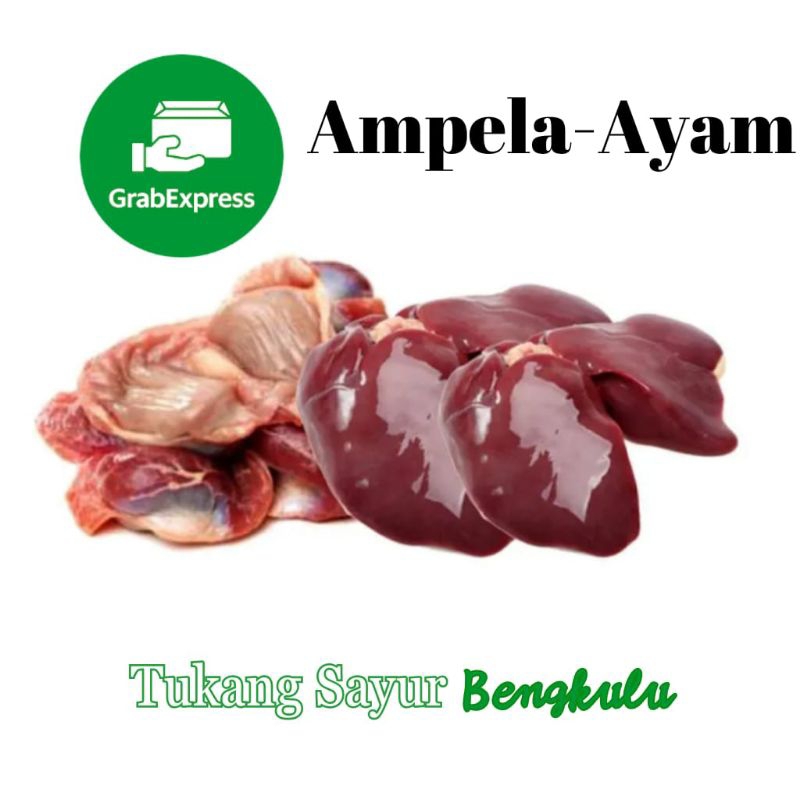 

Ati ampela hati ayam Grab instan Tukang Sayur Bengkulu