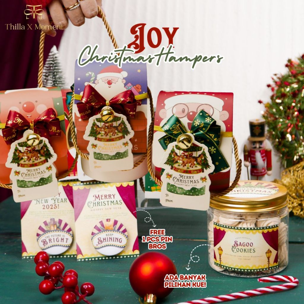 

[JOY REGULER] HAMPERS NATAL 2024 KADO NATAL MERRY CHRISTMAS GIFT BOX PARSEL NATAL BINGKISAN HADIAH CHRISTMAST SOUVENIR NATAL CHRISTMAS HADIAH TAHUN BARU GIFT BOX NEW YEAR 2023 KADO NATAL HAMPER GIFT BOX