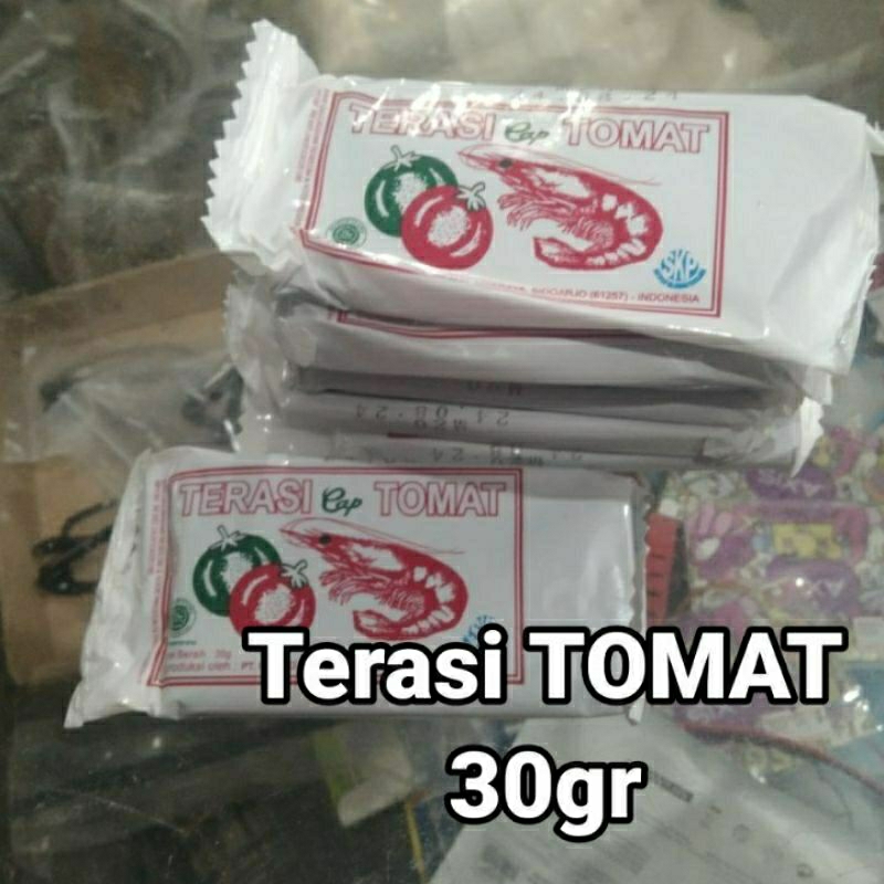 

Terasi Cap Tomat Asli Sumatra Per Pcs
