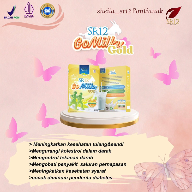 

GO MILKU GOLD SR12 SUSU KAMBING ETAWA UNTUK KESEHATAN TULANG TANPA GULA BPOM HALAL