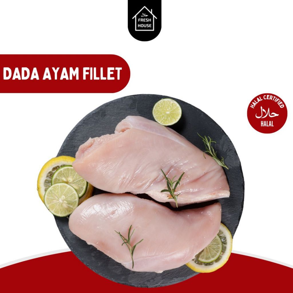 

AYAM DADA FILLET FRESH & FROZEN 500GR