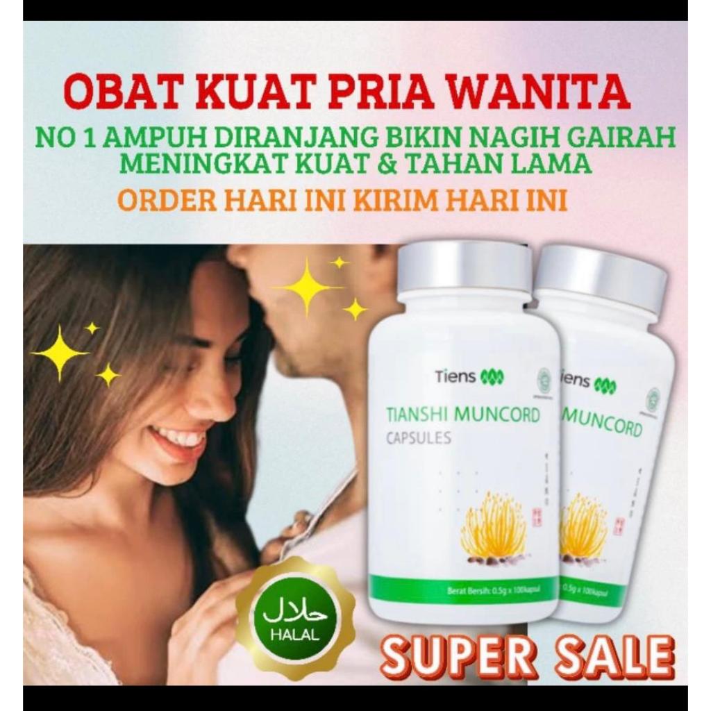 MURAH!!TIENS MUNCORD CORDYCEPS - SUPLEMEN HERBAL IMUNITAS DAN STAMINA KUAT TAHAN LAMA - OBAT KUAT